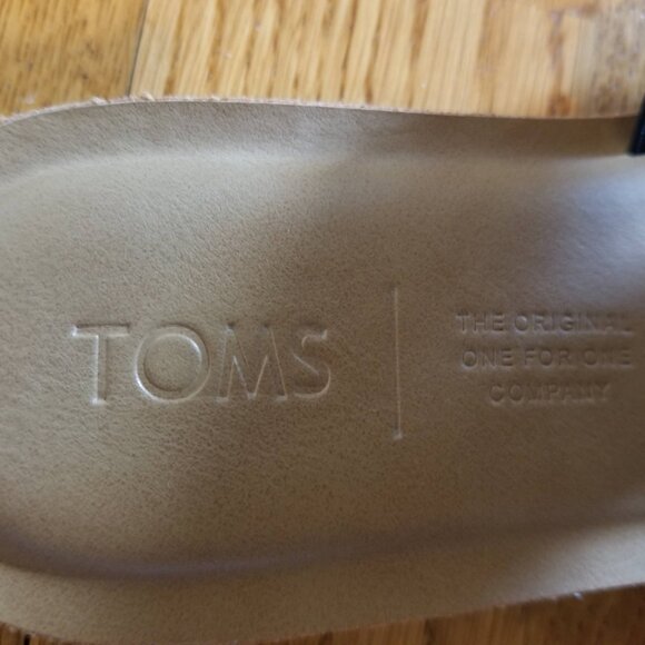 Toms flat slip on sandals - Picture 5 of 8